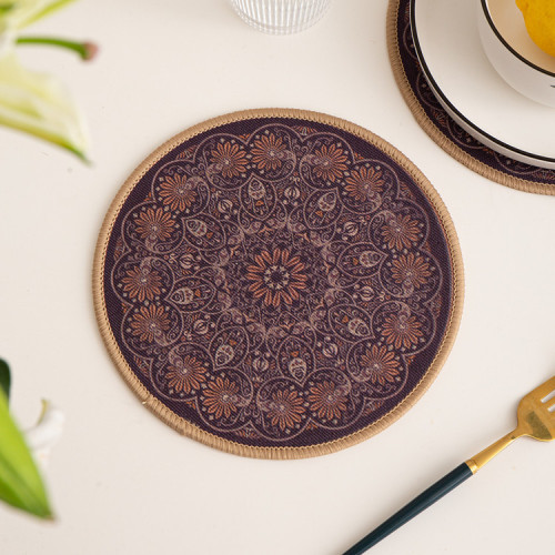 Nordic Instagram Style Home Non-Slip Table Mat Cup Mat Coasters Table Insulation Mat Coffee Pad Quicksand Coaster Plate Mat