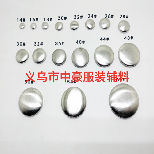 factory direct supply round flat bottom cloth button cloth buckle embryo aluminum surface aluminum bottom plastic bottom cloth buckle clothing accessories