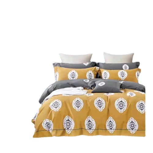 four-piece set of bedding spring and summer fresh four-piece single double bed bedding sheets