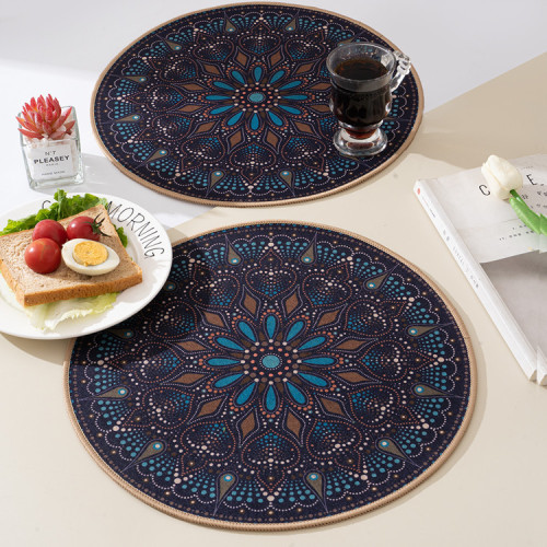 nordic style ins printing placemat source factory waterproof mat home kitchen decorative mat insulation mat