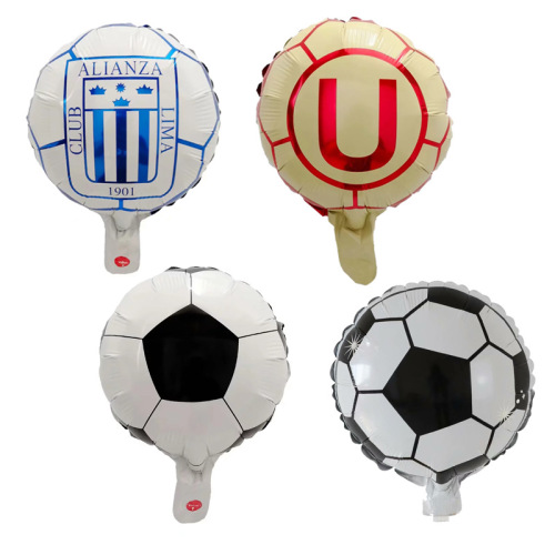 new 10-inch football aluminum balloon world cup bar party yout school sports meeting decoration balloon wholesale