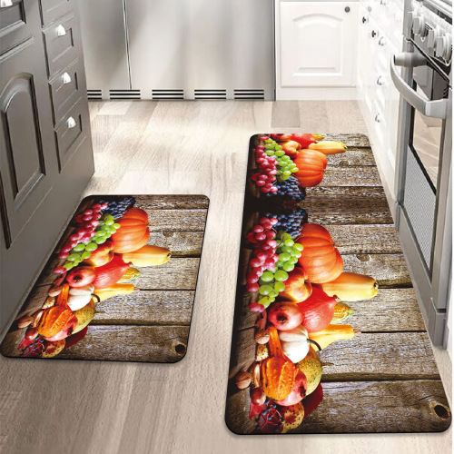 Factory Direct Sales Simple Modern Style Kitchen Pad Absorbent Bathroom Kitchen Long Floor Mat Carpet Bedroom Bedside Cushions