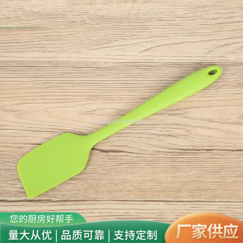 color silicone large scraper large cake silicone spatula baking and barbecue tools