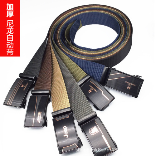 men‘s belt thickened nylon waistband belt outdoor canvas belt special forces tactical military training men‘s pants belt