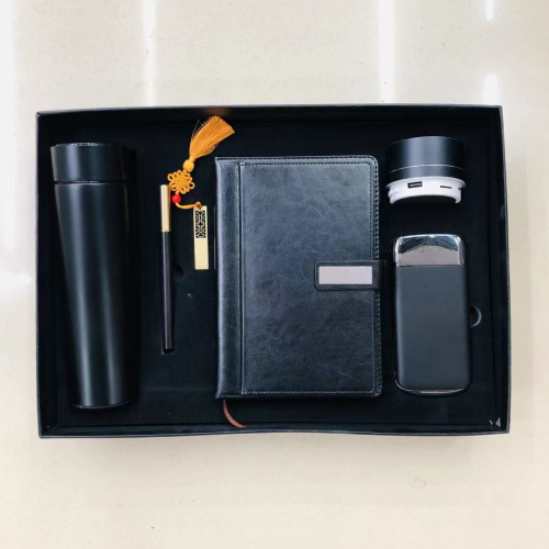 business gift box with thermal insulation cup mouse u disk metal pen charging treasure business card box can be customized