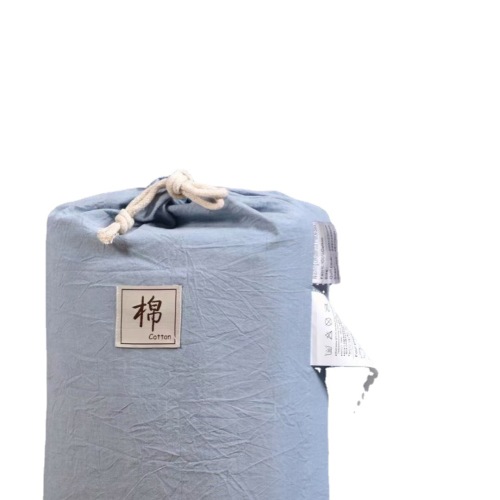 four-piece bedding set cotton yarn-dyed jacquard pure ribbon storage bag factory wholesale jidi