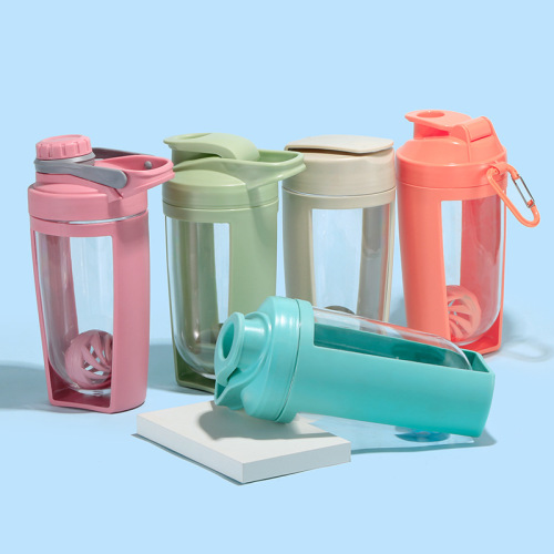 shake cup promotional gift 650ml easy to carry plastic sports water cup cup summer
