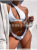 2021 Amazon New Hot Sale at AliExpress Bikini Popular Plain Swimwear Women Beach Swimsuit