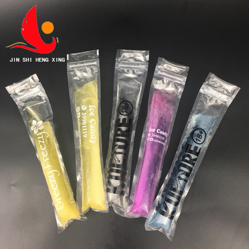factory customized disposable stick ice sucker bags frozen ice bar packing bag liquid ice sucker packing bag can be customized