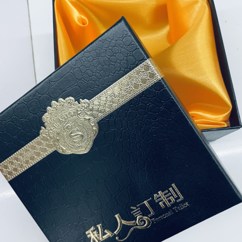 Spot Gift Box Cover Belt Case Belt Packaging Box Exquisite Black Packaging Box Yiwu Belt Packaging Box Factory 