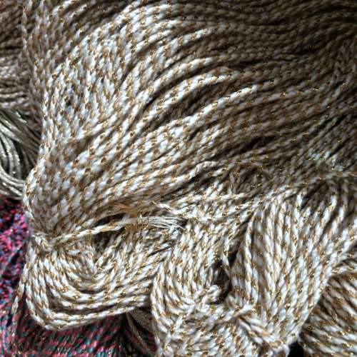 Polyester plus Gold Rope 