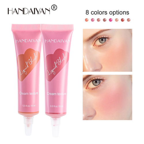 liquid blush hose repair brightening and showing complexion natural matte pearlescent nude makeup blush