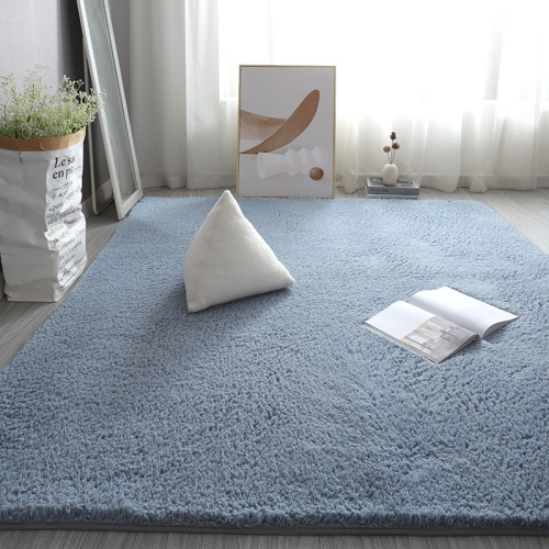 hongrili modern minimalist mbswool carpet living room bedroom bedside ft full-bed coffee table non-slip carpet floor mat