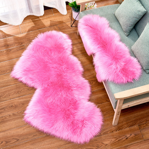 hongrili estic love pile floor covering fashion european style floor mat sofa cushion foot mat