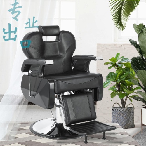 Barber Chair Hairdressing Chair Wholesale Foreign Trade Chair Hydraulic Lifting Barber Shop Chair Source Factory Barber Chair