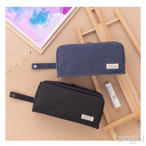 2022 New Canvas Japanese Folding Standing Pencil Case Ing