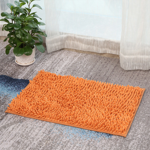 red sun chenille long-wool mat bnket bedroom home living room entrance batoom non-slip wholesale absorbent