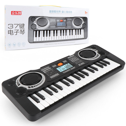 cross-border amazon toy tiktok net red 37 key electronic organ music piano toy gift boy toy stall