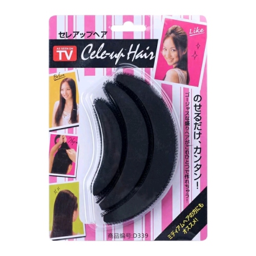 fluffy hair pad bangs pad high fluffy hair clip invisible updo hair root hair pad holder
