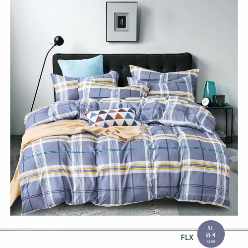 four-piece chemical fiber bedding set bed sheet quilt cover bedspread three-piece set bedding wholesale