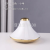 Nordic Instagram Style Simple Fashion Modern White Plating Gold Illustrator Ceramic Vase Crafts Ornaments