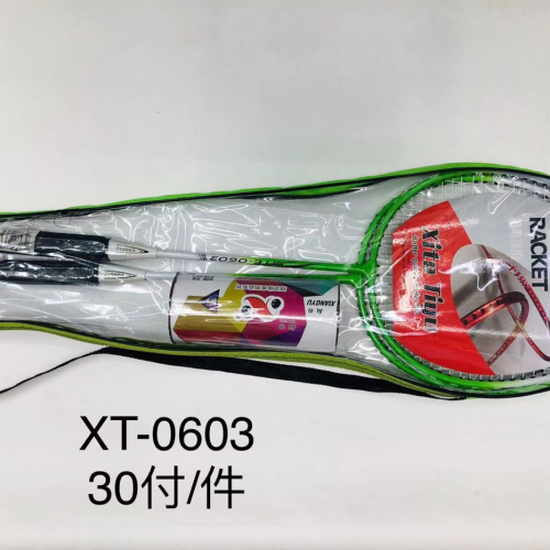 Sitt XT-0603 Split Iron Alloy Badminton Racket with Ball （Factory Direct Sales）