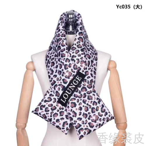 European and American Artistic Light Luxury down Cotton Scarf Ins Fashion Trending Street All-Match Trendy Warm Scarf Cross-Border Supply