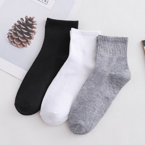 men‘s socks stall socks men‘s mid-calf athletic socks cotton socks factory direct sales