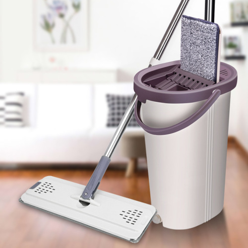 hand-free flat mop internet celebrity lazy mop wooden floor wet and dry mop household factory direct sales