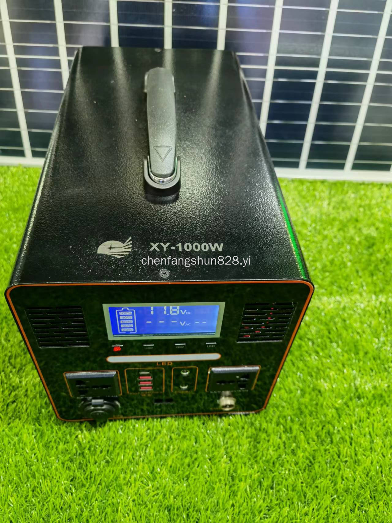 新款太阳能便携式小系统蓄电池发电机电源200W  400W 600W 1000W  2000W详情12
