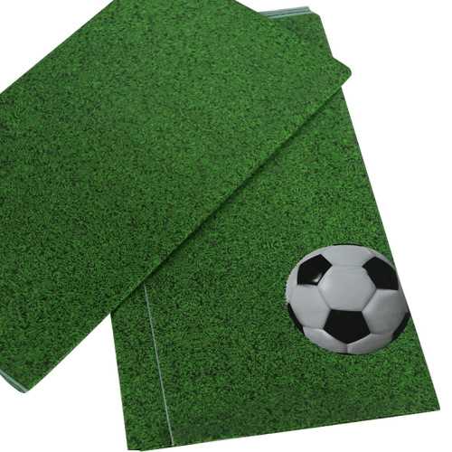 Factory Football Theme Disposable PE Printing Pstic Tablecloth Disposable Pstic Tablecloth Party Decoration Tablecloth