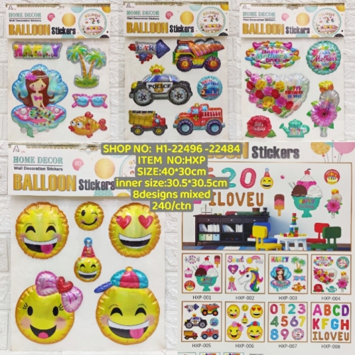 cartoon cute 3d 3d stickers decorative stickers creative student children bubble stickers kindergarten baby reward stickers