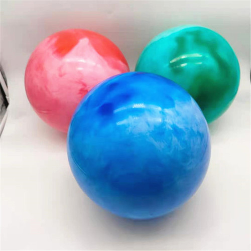 25cm ink style rainbow color wheat tube ball pilates small ball cloud color ball gymnastics fitness ball mini hip ball