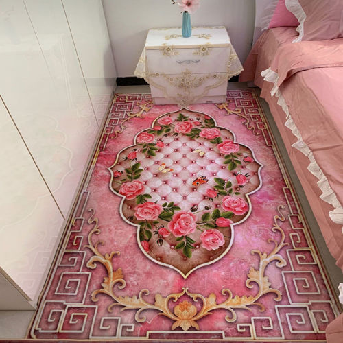 european-style diamondmax velvet bedroom carpet bedside blanket household carpet entry door kitchen non-slip absorbent floor mat door mat