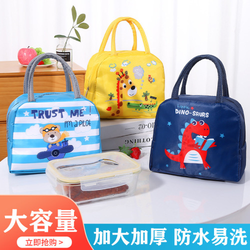 Cartoon New Lunch Bag Cat Portable Lunch Bag Outdoor Insulated Bag Lunch Box Bag Ice Pack