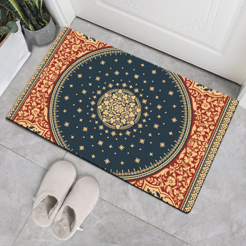 nordic style bohemian floor mat carpet entry door floor mat door mat kitchen bathroom non-slip absorbent floor mat