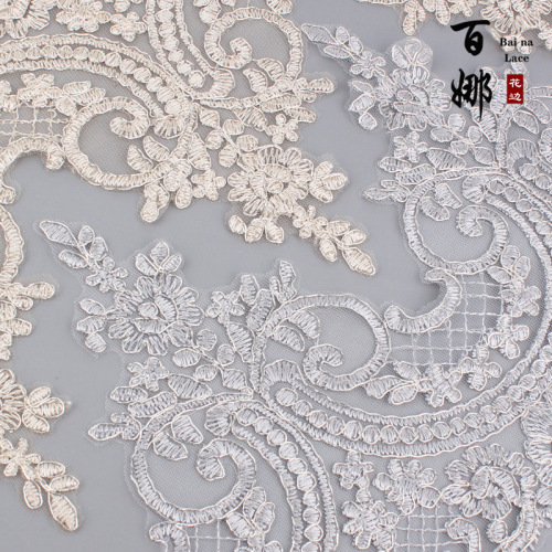 Bai Na Lace Classic Spot Lace Home Textile Embroidery Lace Tablecloth Skirt Clothing Decoration Accessories 