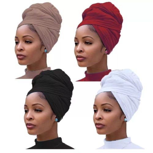 Cross-Border AliExpress Mercerized Cotton 70*170 Piping Scarf Solid Color New Fashionable All-Matching Ethnic Style Headcloth Sg01