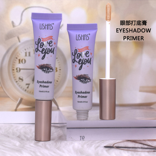 2022 [Ushas] Fs328 Eye Make-up Primer Base Cream Skin Color Colourless Makeup Smear-Proof Makeup 15ml