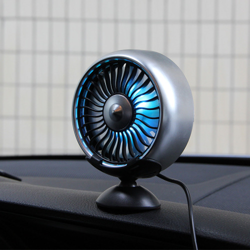 car flash f102 car usb fan air outlet instrument creative car accessories