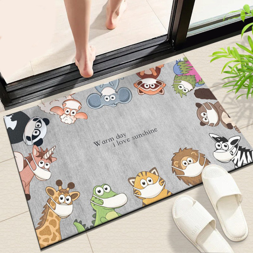 diatom mud floor mat bathroom toilet absorbent easy to dry stain resistant non-slip mat household soundproof cutting mat