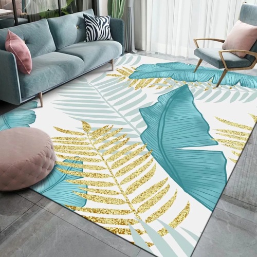 Nordic Geometric Minimalist Living Room Coffee Table Carpet Bedroom Bedside Mats Rectangular Bedroom Bedside Minimalist Style Carpet