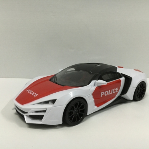plastic inertial sports car
