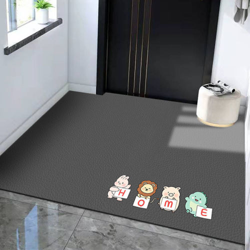 Floor Mat PVC Entrance Door Entrance Mat Washable Door Mat Household Non-Slip Stain-Resistant Carpet