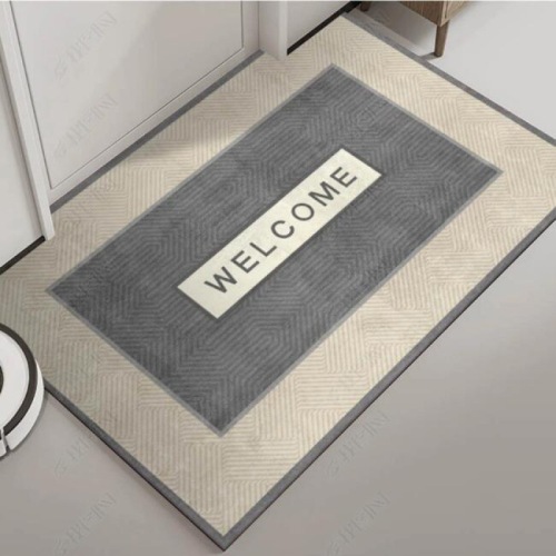 door mat household carpet doorway entrance door door mat sub-bathroom bathroom non-slip absorbent floor mat can be cut