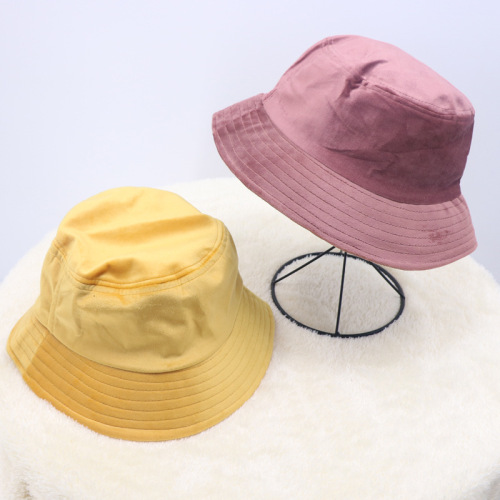 Men‘s Chic Bucket Hat Autumn and Winter Fashion Brand Hip Hop Sun Protection Sun Hat Japanese Harajuku Korean Street Bucket Hat