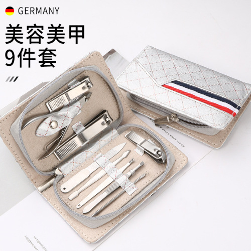 german high-end nail clippers set household men‘s special nose hair nail clippers ear pick