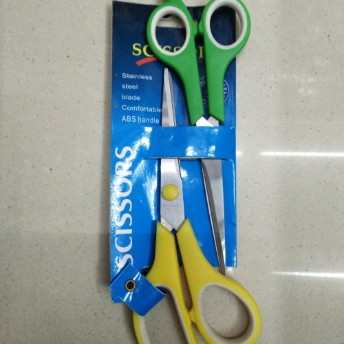 office stationery department store scissors stationery scissors office scissors rubber and pstic scissors set