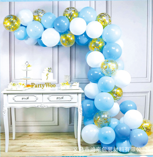 New Balloon Chain Set Wholesale Wedding Party Decoration Balloon New Store Opening Balloon Arch Decoration Supplies