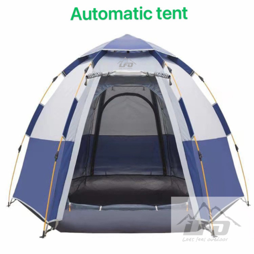 new automatic tent， rain proof new automatic tent. customizable logo. camping